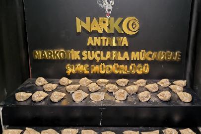16 kilo 650 gram eroin ele geçirildi
