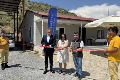 Çökertme'de Yangın İlk Müdahale Ekip Binası hizmete açıldı