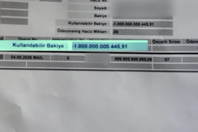 Hesabına 1 trilyon lira geldi. Bütün hesapları donduruldu 