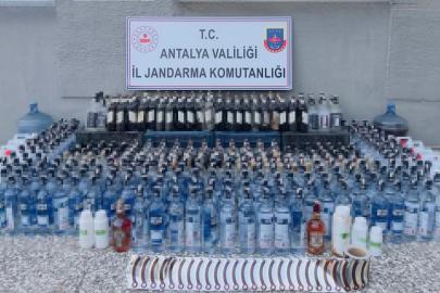 Kaçak alkol operasyonu: 1 tutuklu