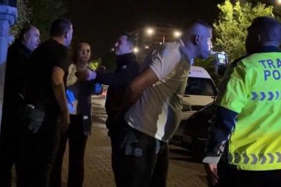 Kaçan alkollü sürücü evinin önünde yakalandı. 432 bin TL para cezası yazıldı