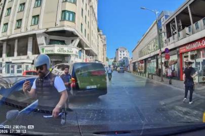 Yol verme tartışmasında tehditler savurdu: ''Boksörüm çeneni kırarım'' 