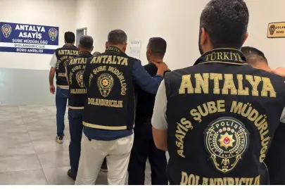 Antalya'da bir haftada 242 kişi tutuklandı