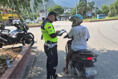 Antalya'da motosiklet denetimi: Bir haftada 4 bin 150 sürücü kontrol edildi