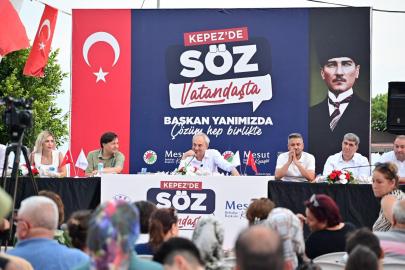 Başkan Kocagöz, sözü vatandaşa bıraktı