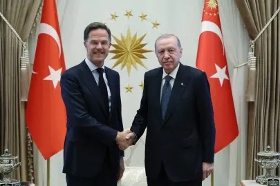 Cumhurbaşkanı Erdoğan, NATO Genel Sekreteri Rutte ile Külliye’de görüştü