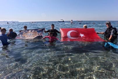 Kabotaj Bayramı deniz altında kutlandı