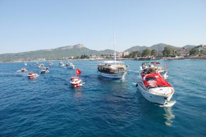 Kemer'de Kabotaj Bayramı coşkusu