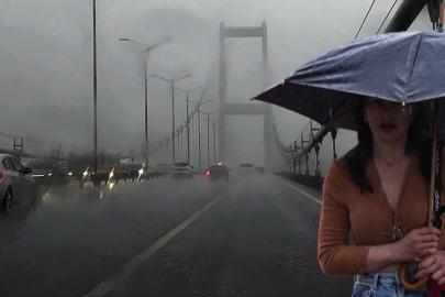 Meteoroloji tarih verdi: İstanbul'da iki gün boyunca yağmur var