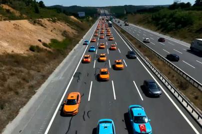 Taksicilerden 15 Temmuz konvoyu