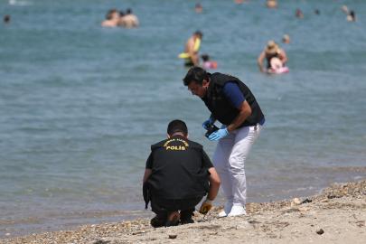 Çanakkale'de plajda mühimmat alarmı