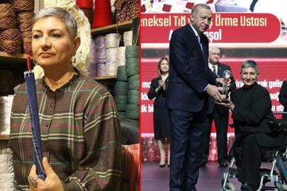 Depremde çocukları ve eşi öldü, engelli kaldı. Azmiyle "Yaşayan insan hazinesi" oldu