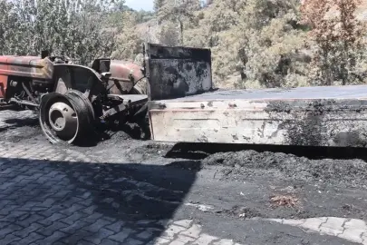 Muğla Büyükşehir'den Seydikemer’de yangın sonrası hasar tespit