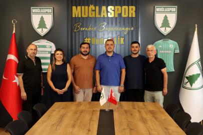 Muğlaspor ve Çine Madranspor iş birliği görüşmesinde
