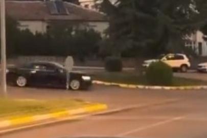 Plakasını kapatıp drift yapmıştı, yine drift yaparken yakalandı